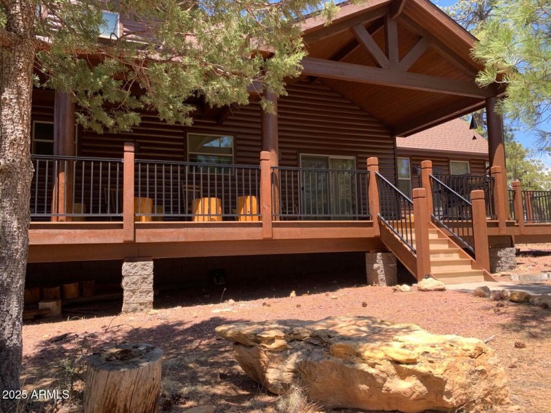 Large Covered Deck