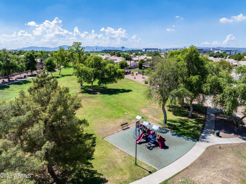 Aerial Community / Playground