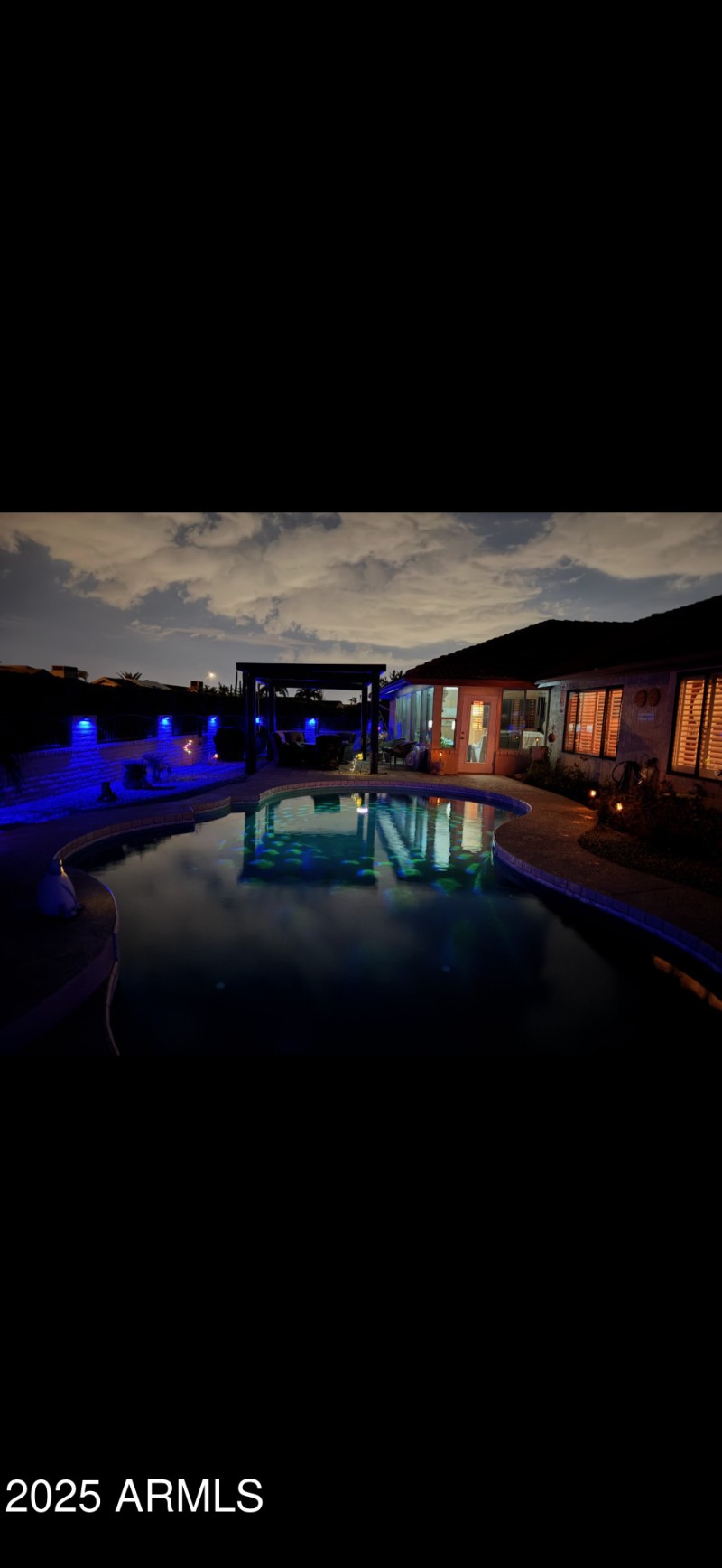 Pool with Lights