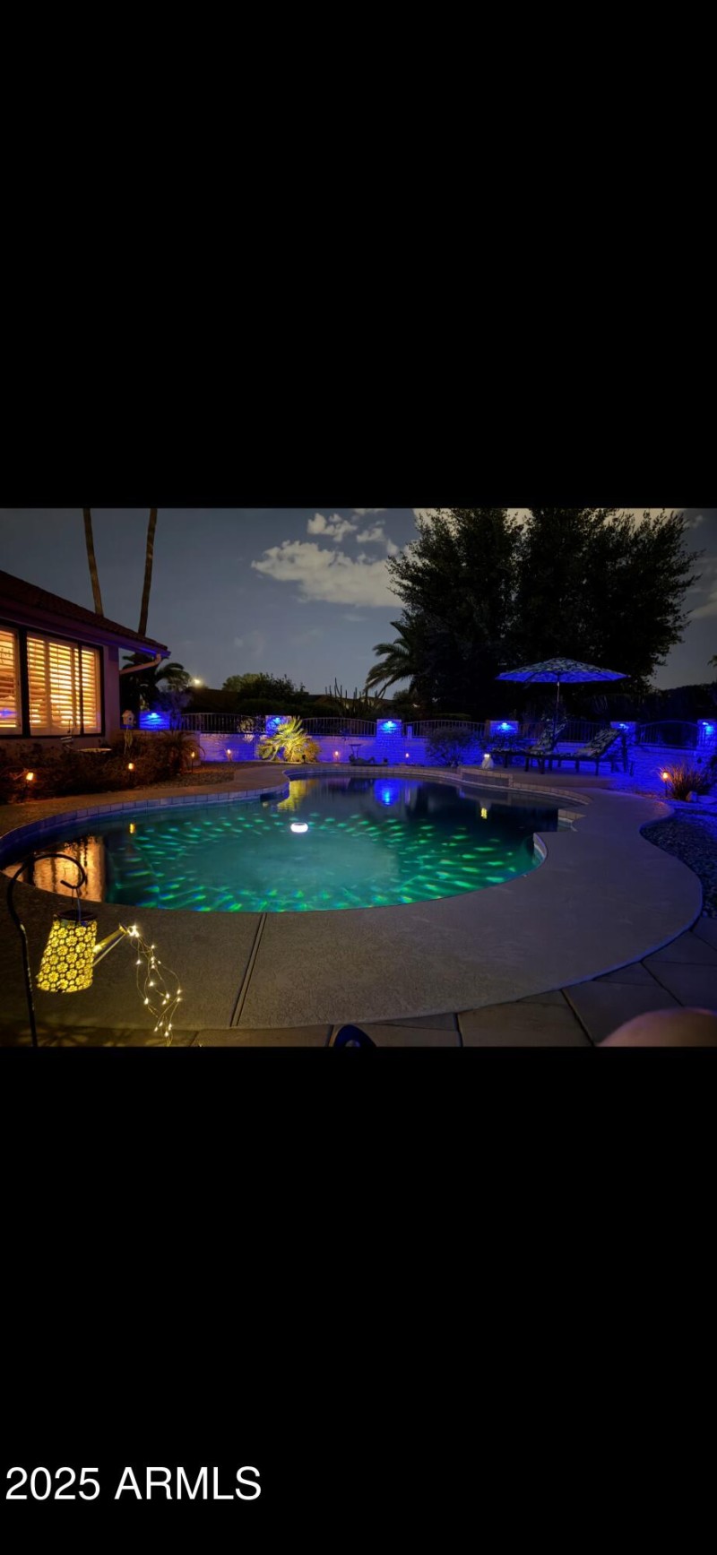Pool with Lights