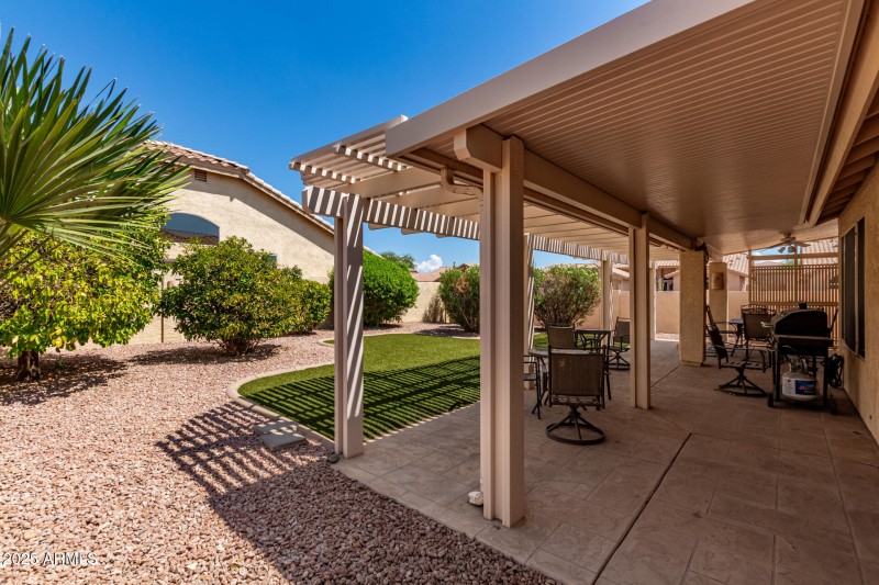 Backyard Covered Patio