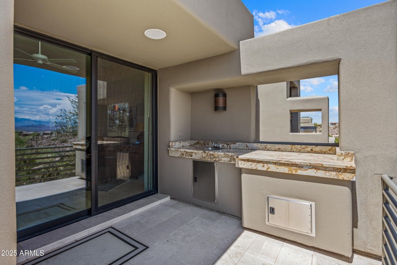 Back patio