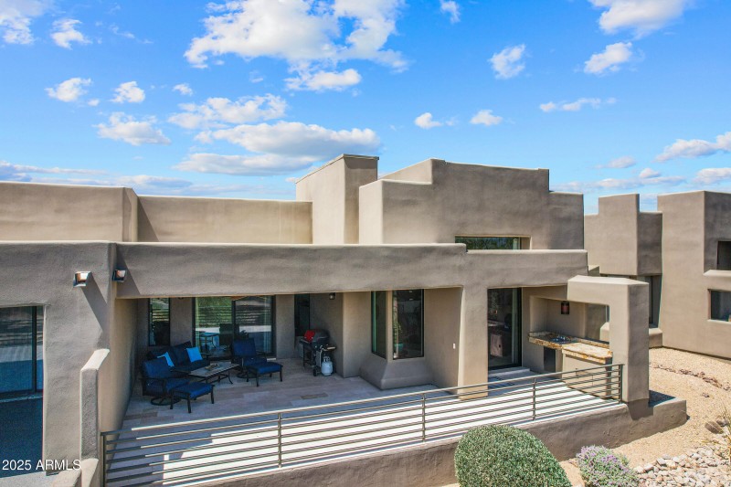 Back of home/great patio