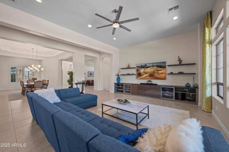 Family and Dining Rooms
