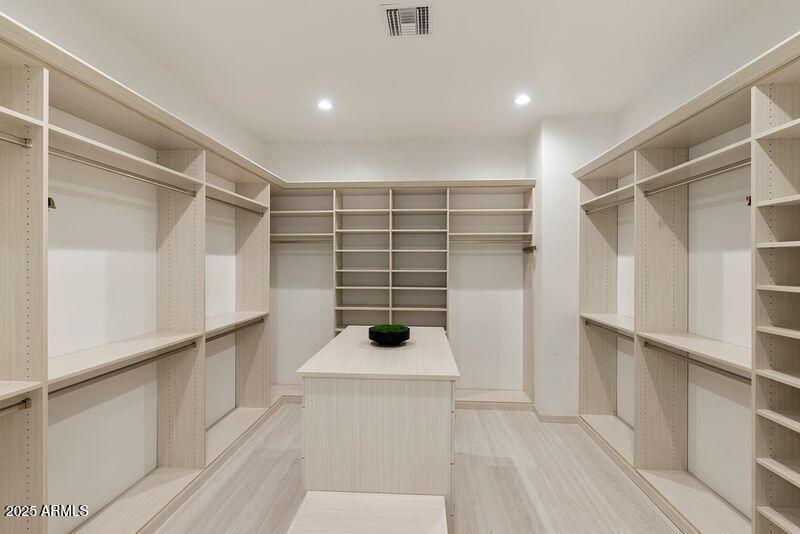 Expansive Walk-In Closet
