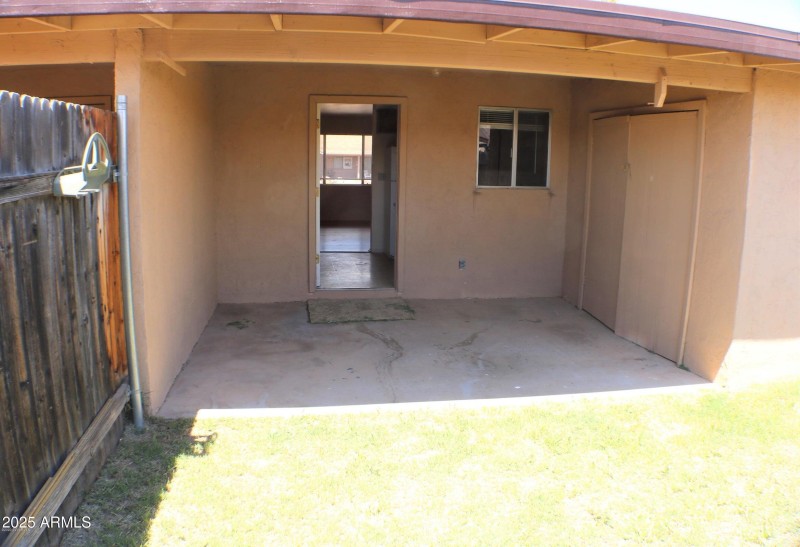 Back Patio