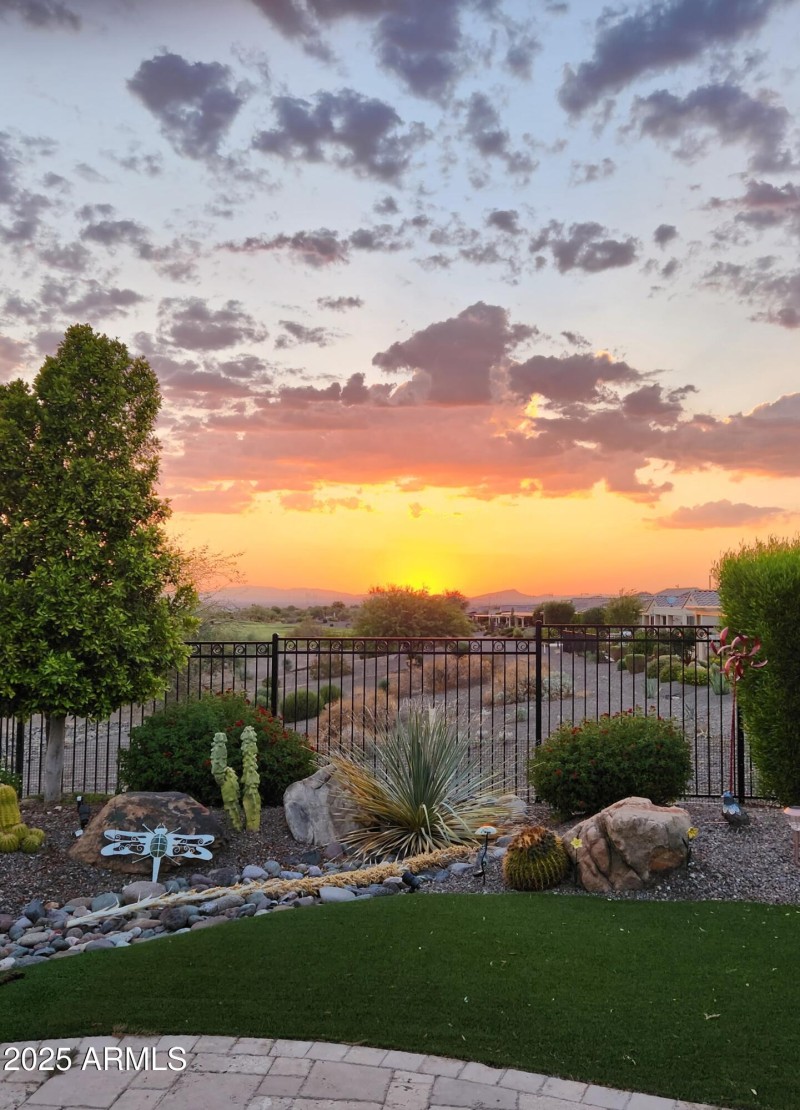 Views to west (Photos from seller)