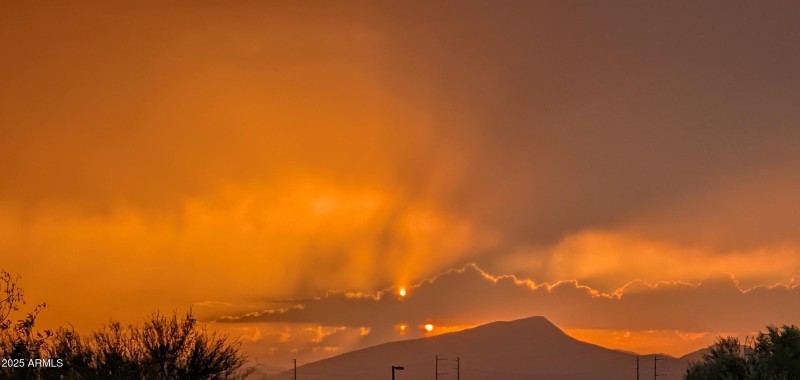 Views to west (Photos from seller)