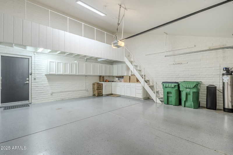 2 Car Garage with Storage