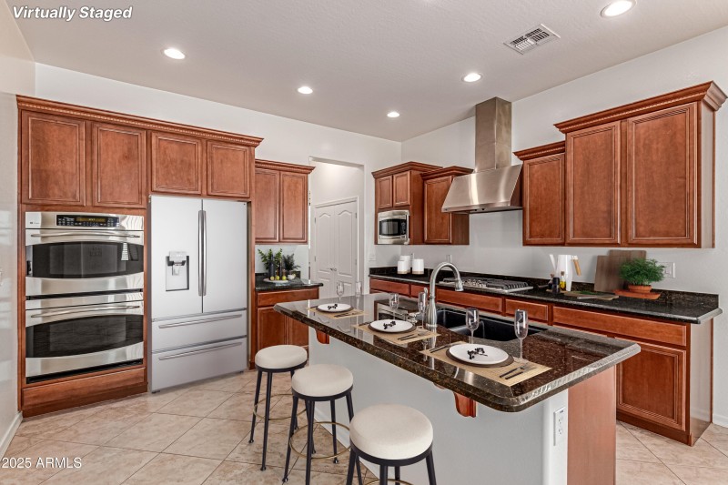 Coronado virtual staging kitchen