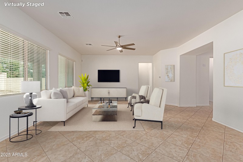 Coronado virtual staging l room