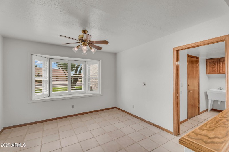 Bay Window Dining Area