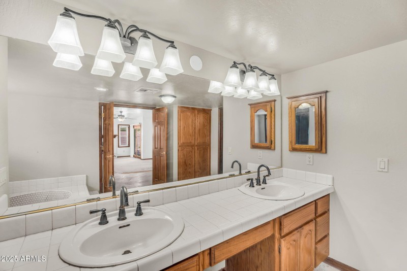 Functional Double Sink Vanity
