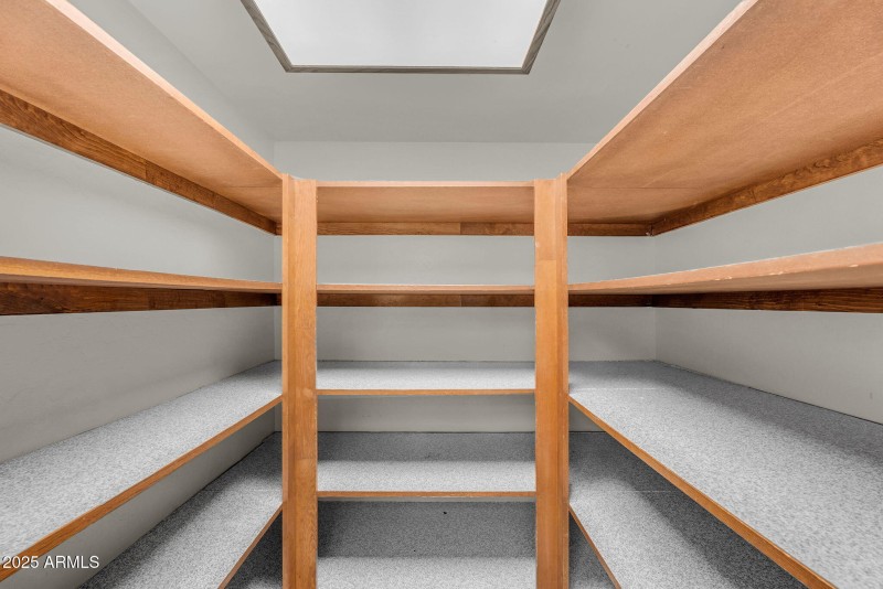 Walk-In Pantry with Ample Shelving