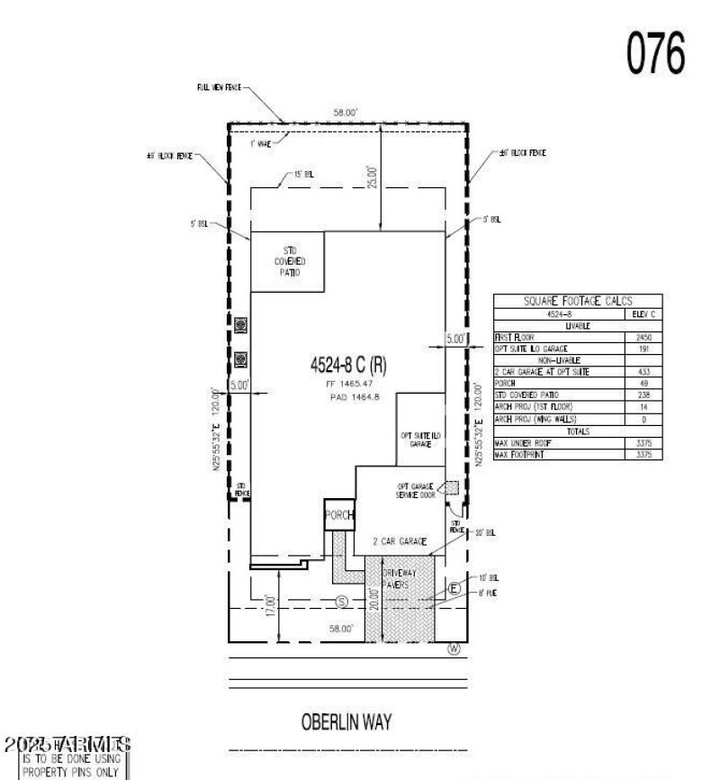 Plot Plan