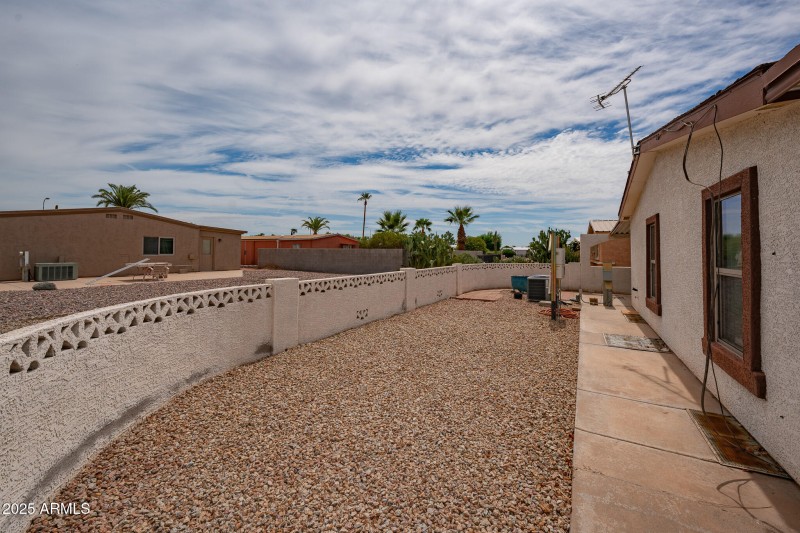 Fenced Backyard