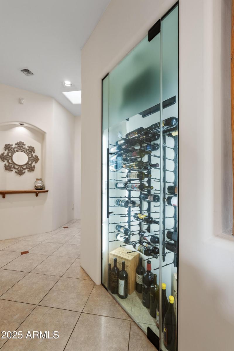 Custom built wine cabinet!