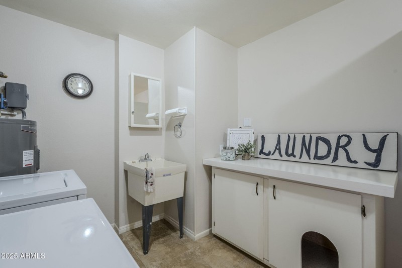 Large Inside Laundry