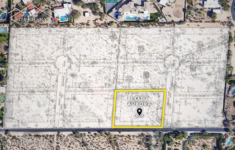 SSPV.Lot 7 Aerial Lot lines