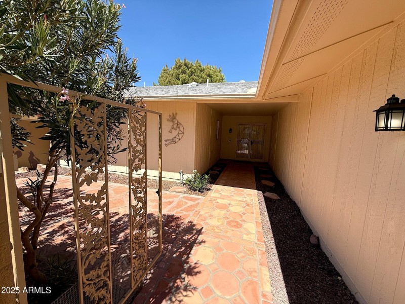 Entry Courtyard 12702 W Ashwood Dr Sun C