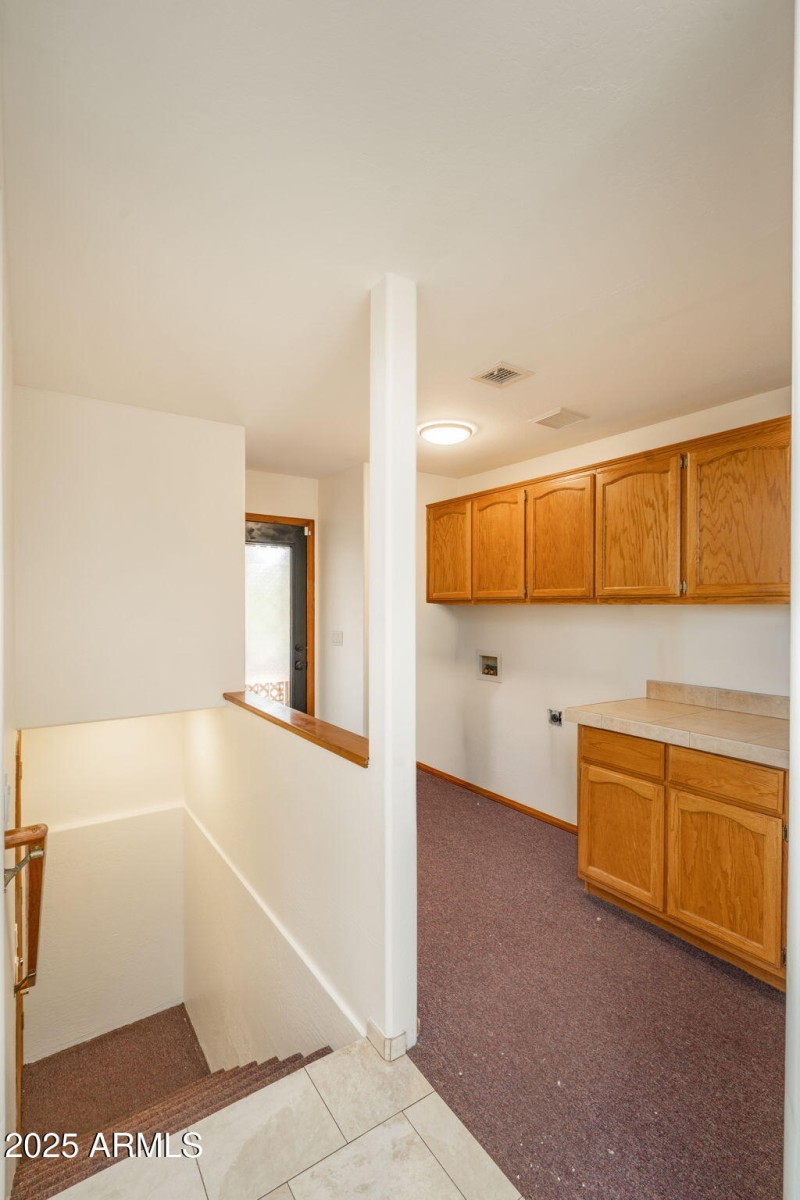 Laundry area