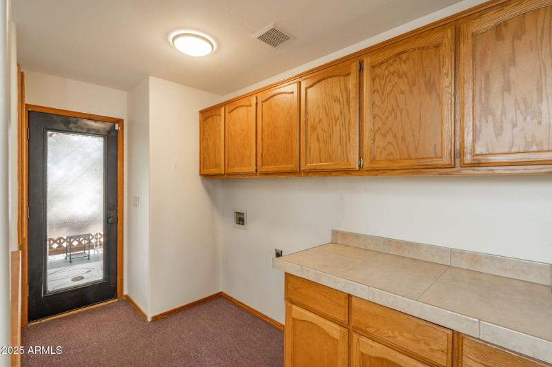 Laundry area