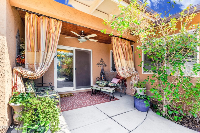 Covered Back Porch