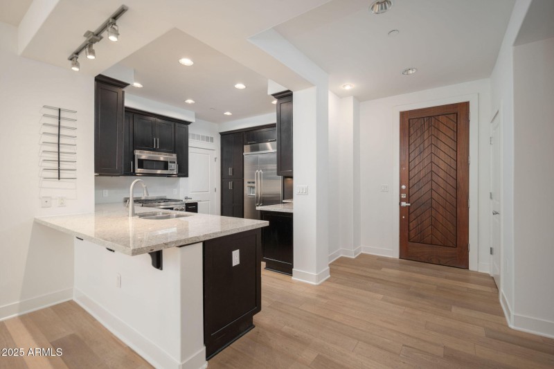 Kitchen and Entry