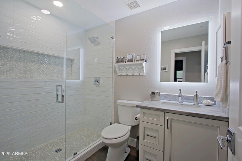 3rd Bath with Oversized Shower
