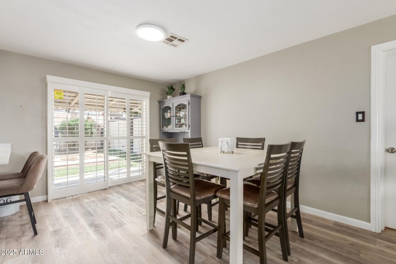 Dinning area
