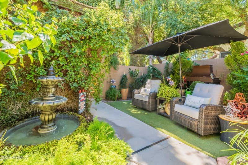 Welcoming Courtyard