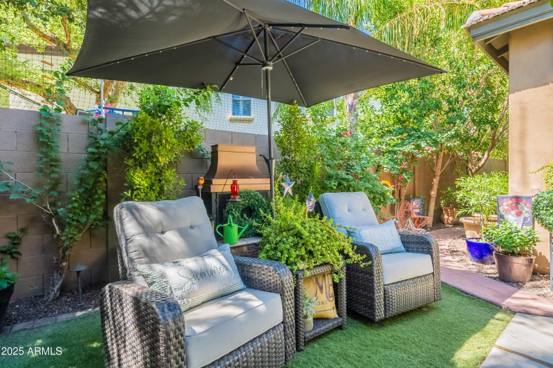 Welcoming Courtyard