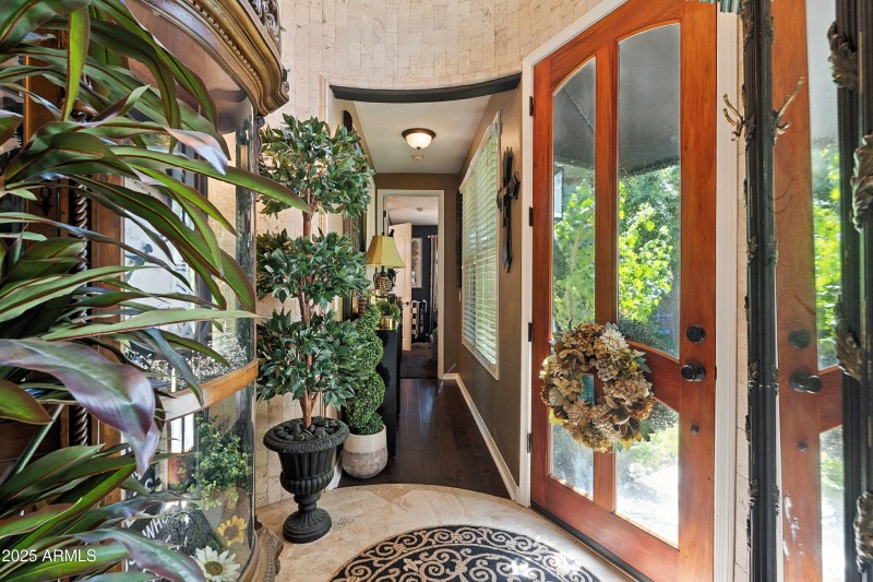 Front Entry thru Turret