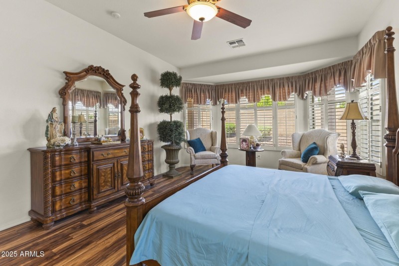 Bay Window in MainBedroom