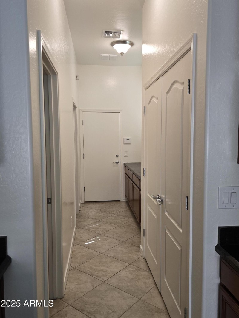coronado hallway to garage