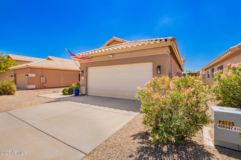 2-Car Garage & 2 Slab Parking Spaces