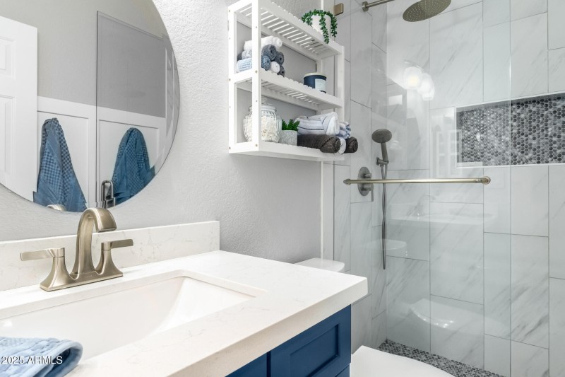Both Bathrooms Remodeled