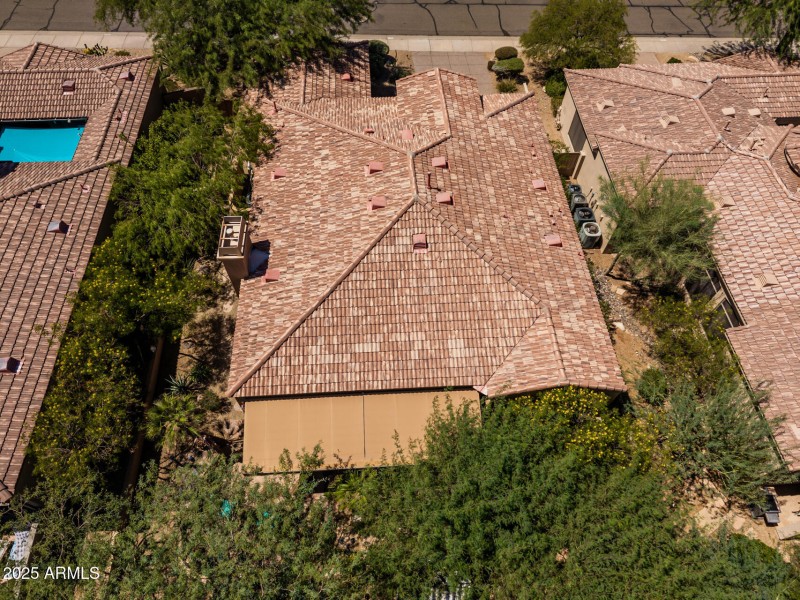 Drone, elevated perspective