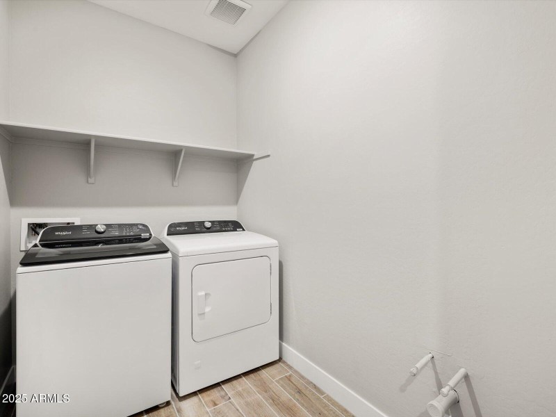 Included Washer & Dryer