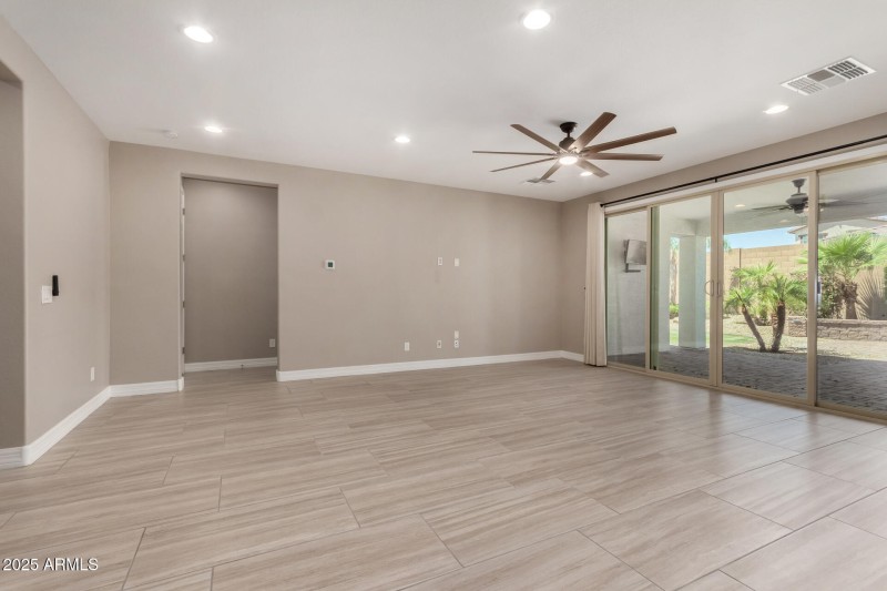 spacious great room
