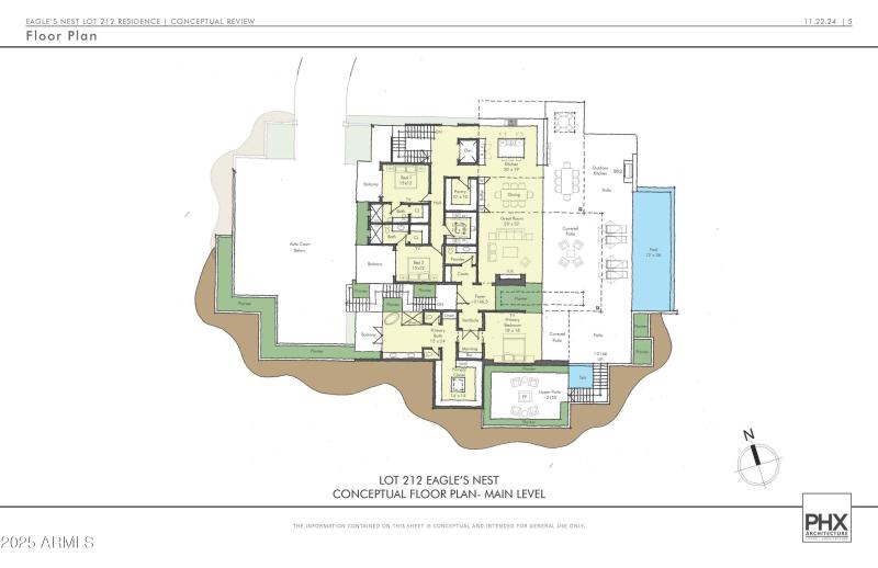 Main level floor plan