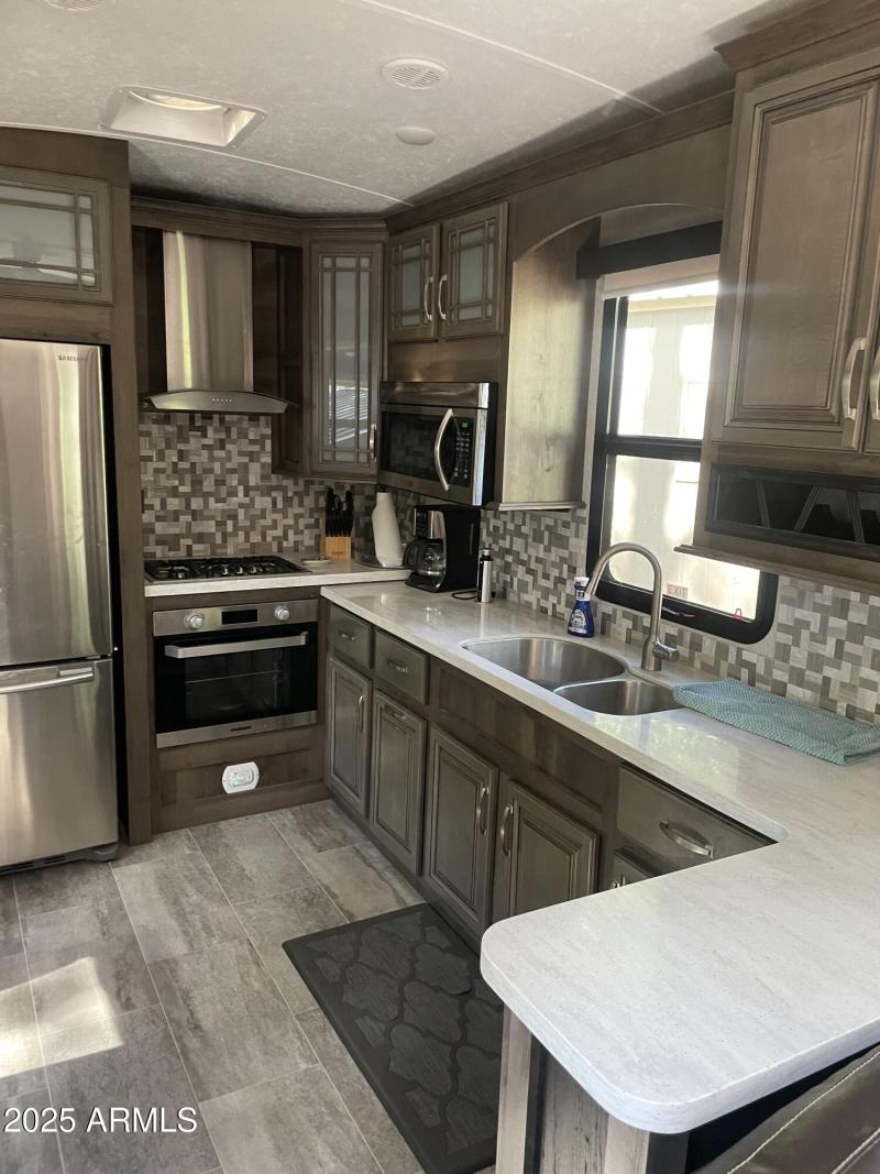 5th Wheel Kitchen