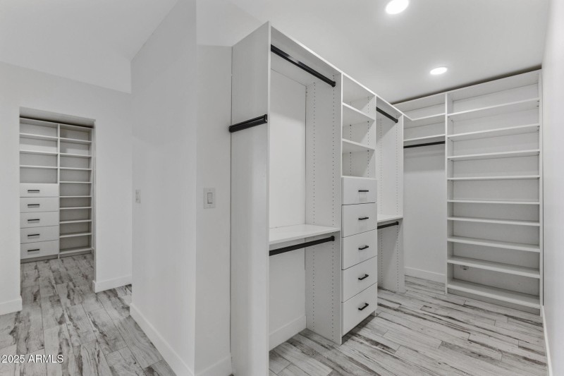 Dual Walk-In Closets