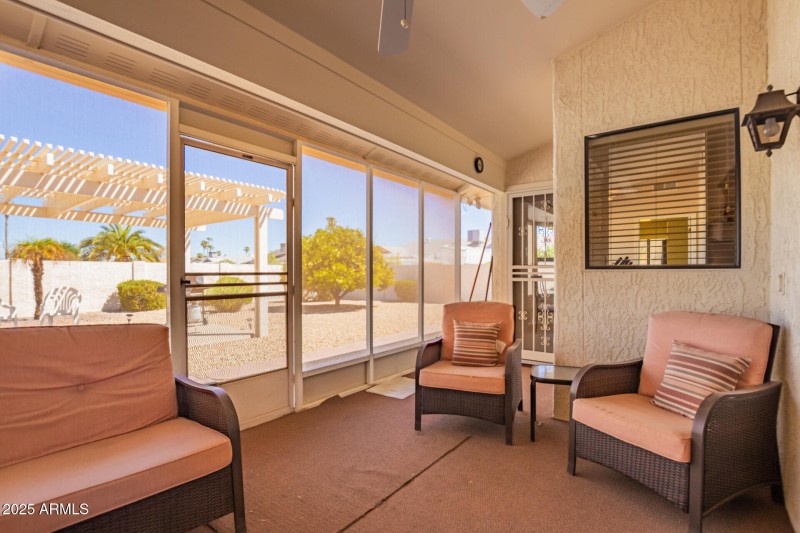 Screened in Patio