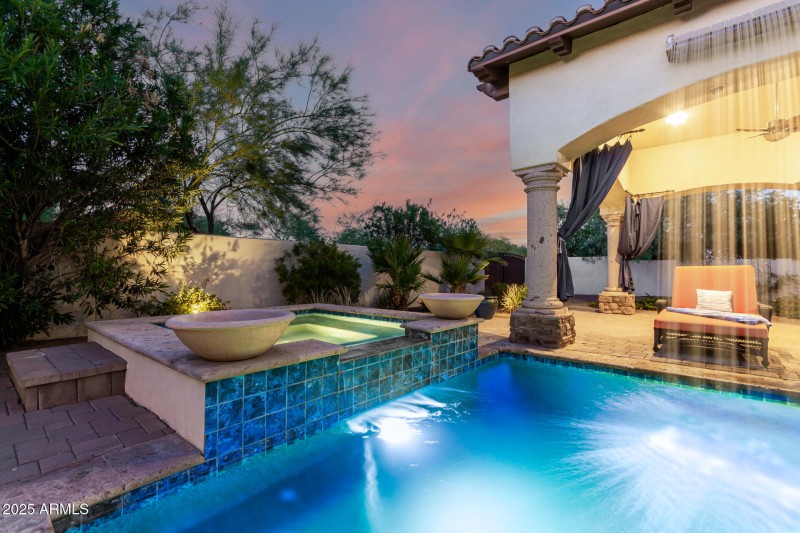 Pool with Spa