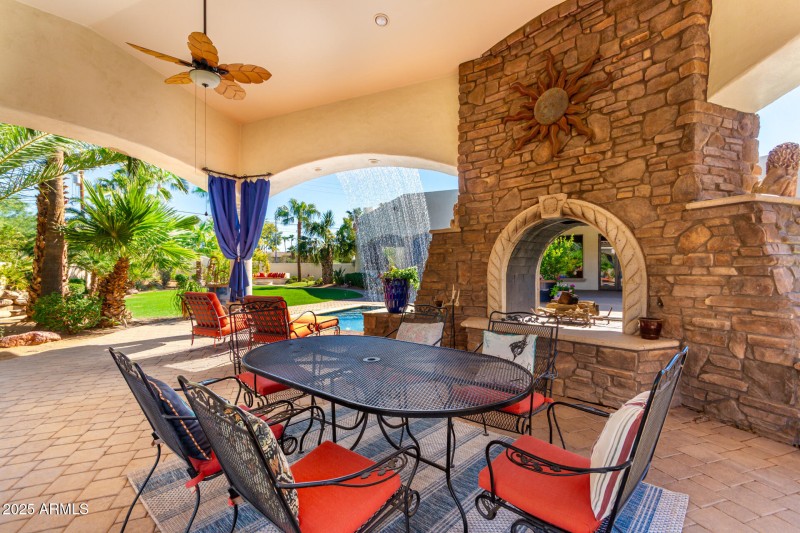 Ramada with Fireplace