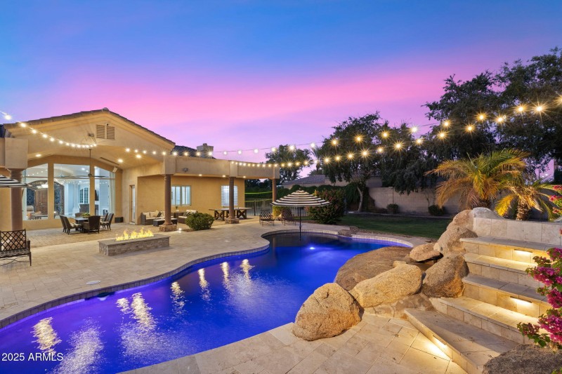 Pool Twilight