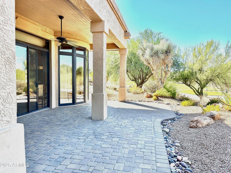 Patio- West view to Golf Course
