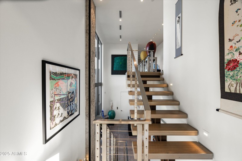 Staircase to loft