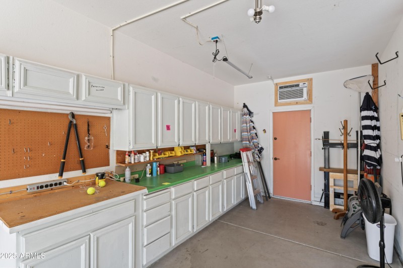 WORK AREA AND MORE STORAGE